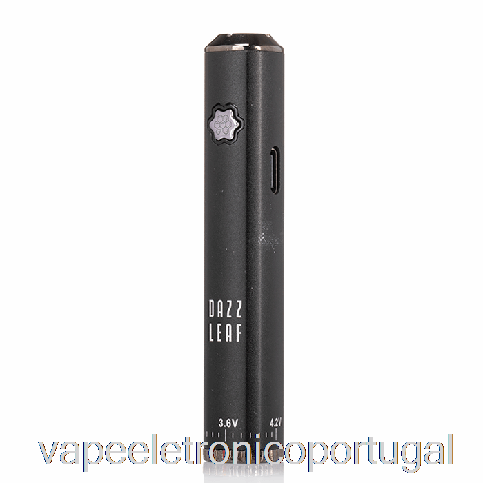 Vape Eletrônico Dazzleaf Squarii Bottom Twist 510 Bateria Preta